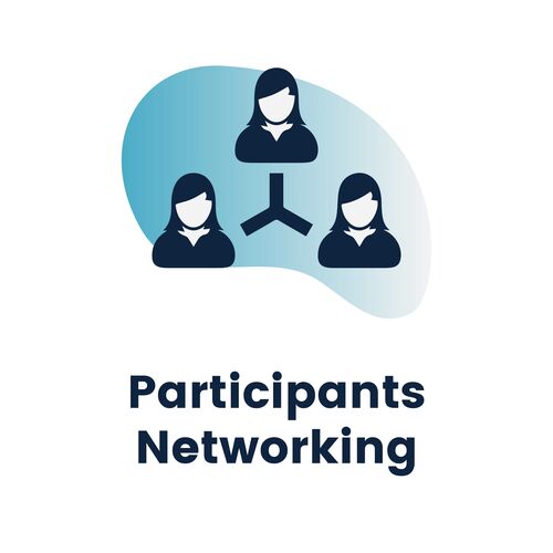 participants networking 